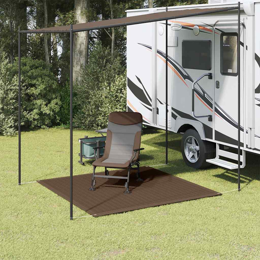 Tenttapijt Bruin 250 x 250 cm