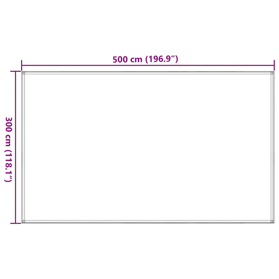 Tenttapijt Kleurig En Antraciet En Wit 300 x 500 cm