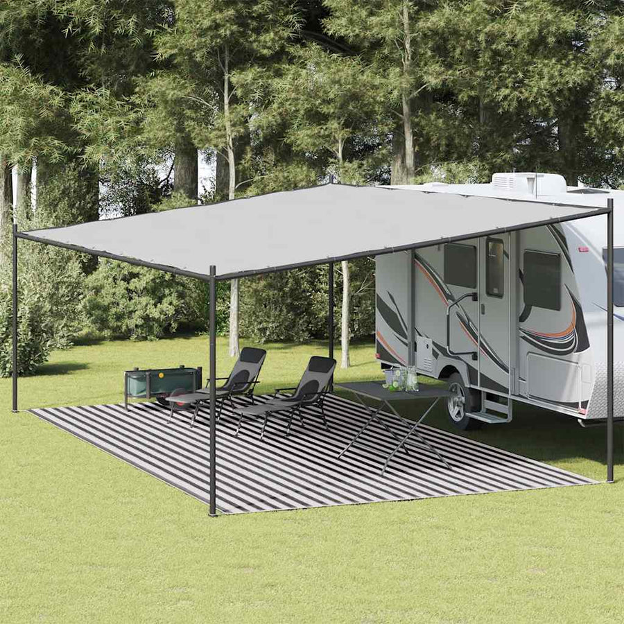 Tenttapijt Hdpe Kleurig En Antraciet En Wit 400 x 700 cm