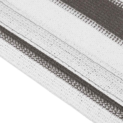 Tenttapijt Hdpe Kleurig En Antraciet En Wit 400 x 800 cm