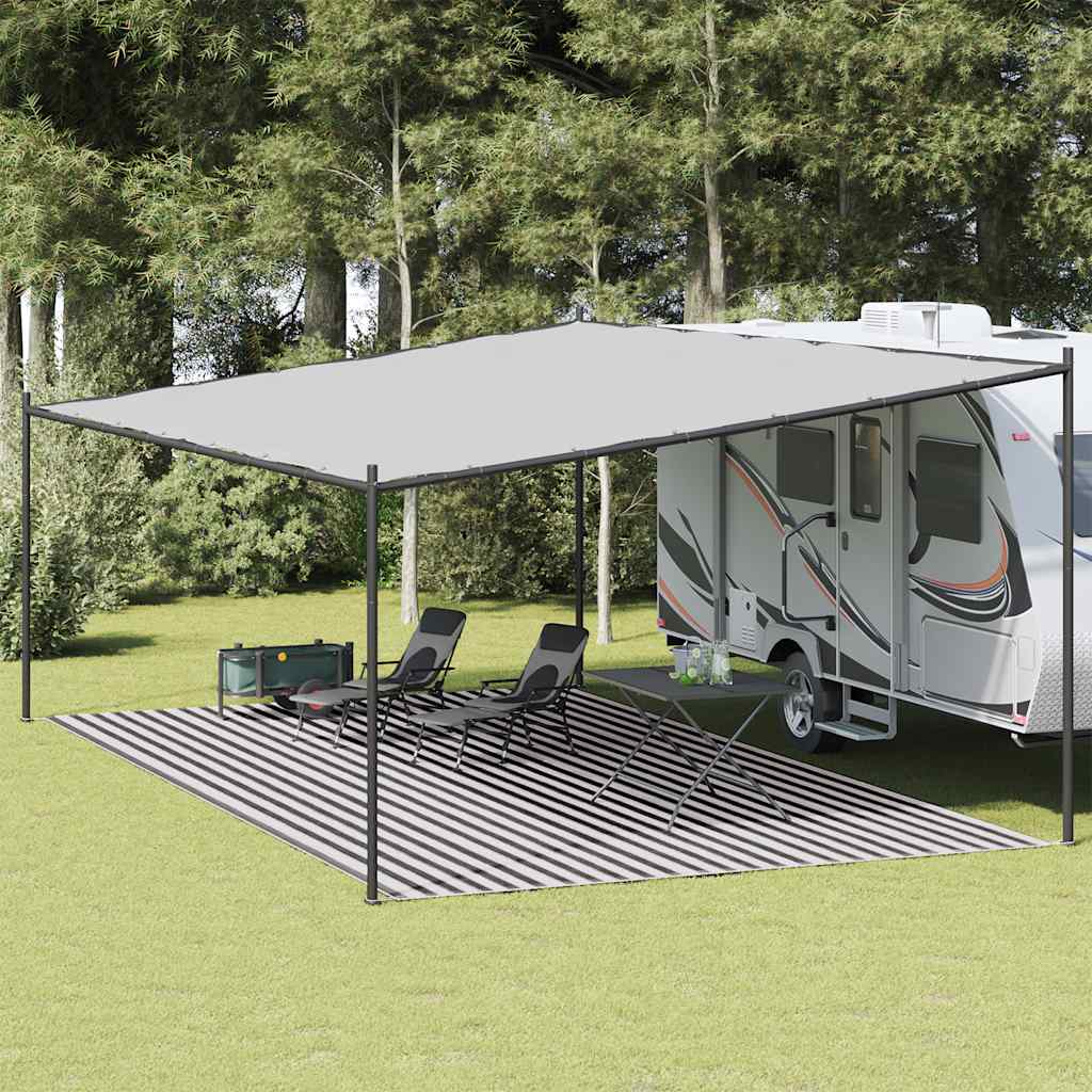 Tenttapijt Hdpe Kleurig En Antraciet En Wit 400 x 800 cm