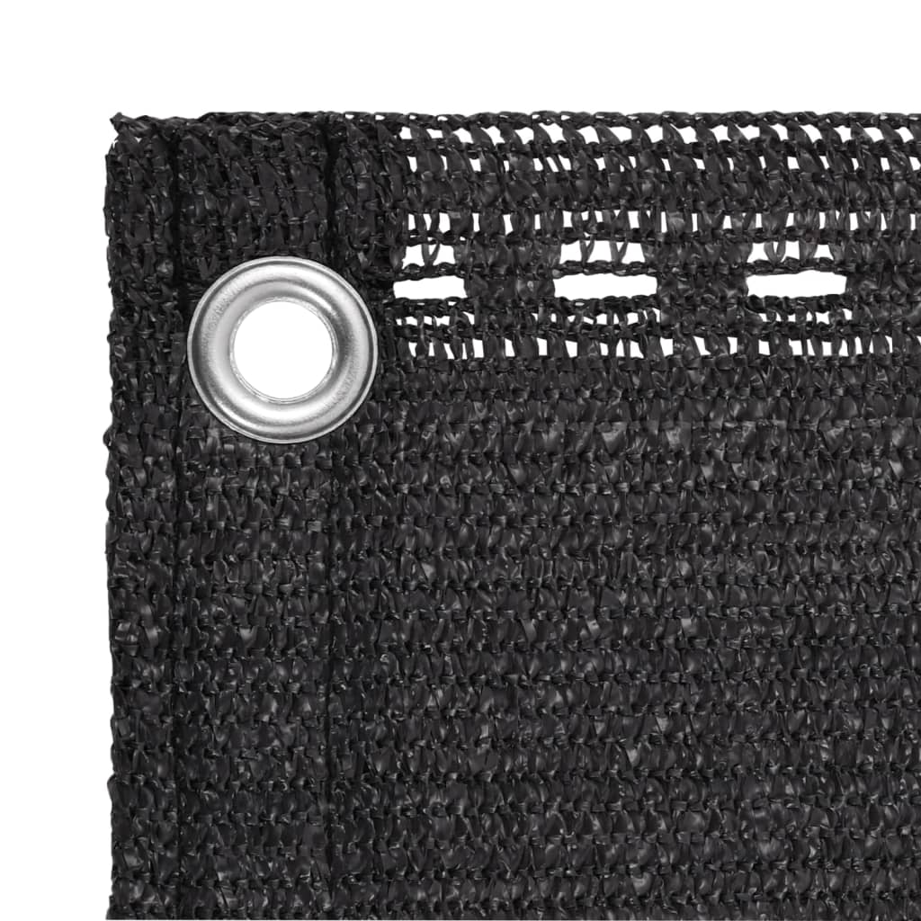 Balkonscherm Hdpe Kleurig Antraciet 120 x 400 cm