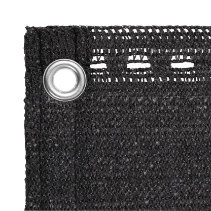 Balkonscherm Hdpe Kleurig Antraciet 120 x 400 cm