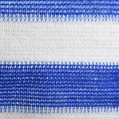 Balkonscherm Hdpe Blauw En Wit 120 x 400 cm