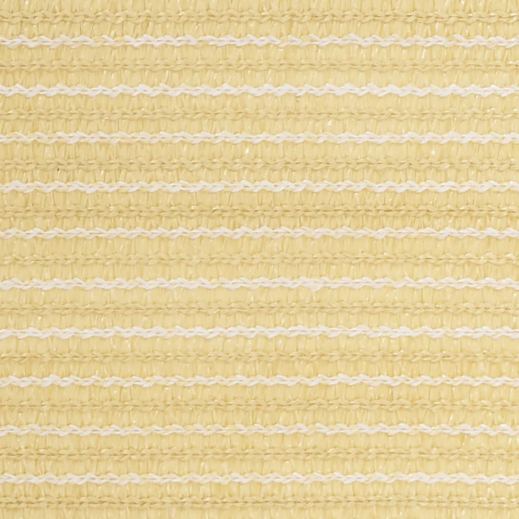 Balkonscherm Hdpe Beige 75 x 600 cm