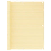 Balkonscherm HDPE 120 x 300 cm beige