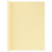 Balkonscherm 120x500 cm HDPE beige