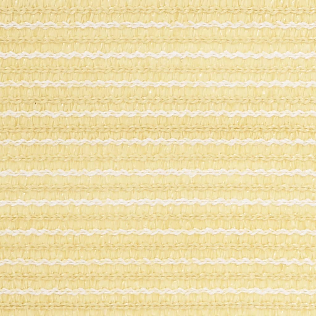 Balkonscherm Hdpe Beige 120 x 500 cm
