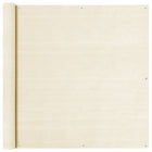 Balcony Privacy Screen 120x300 cm HDPE Cream
