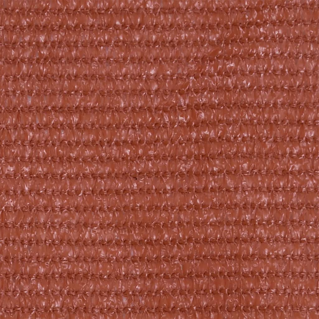 Balkonscherm Hdpe Kleurig Terracotta 75 x 600 cm