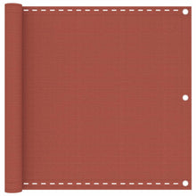 Balkonscherm Hdpe Kleurig Terracotta 90 x 300 cm