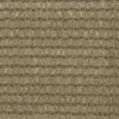 Balkonscherm Hdpe Taupe 75 x 500 cm