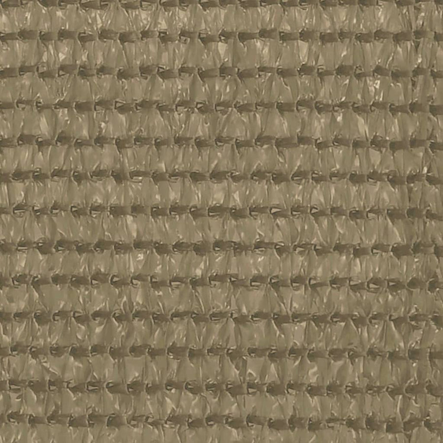 Balkonscherm Hdpe Taupe 75 x 500 cm