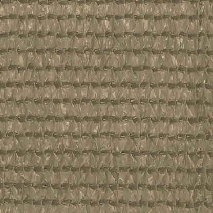 Balkonscherm Hdpe Taupe 120 x 600 cm
