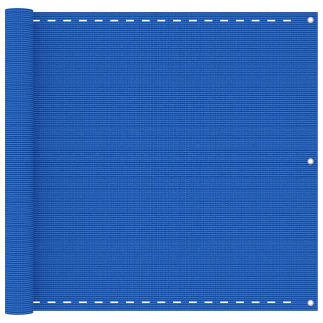 Balkonscherm Hdpe Blauw 90 x 300 cm