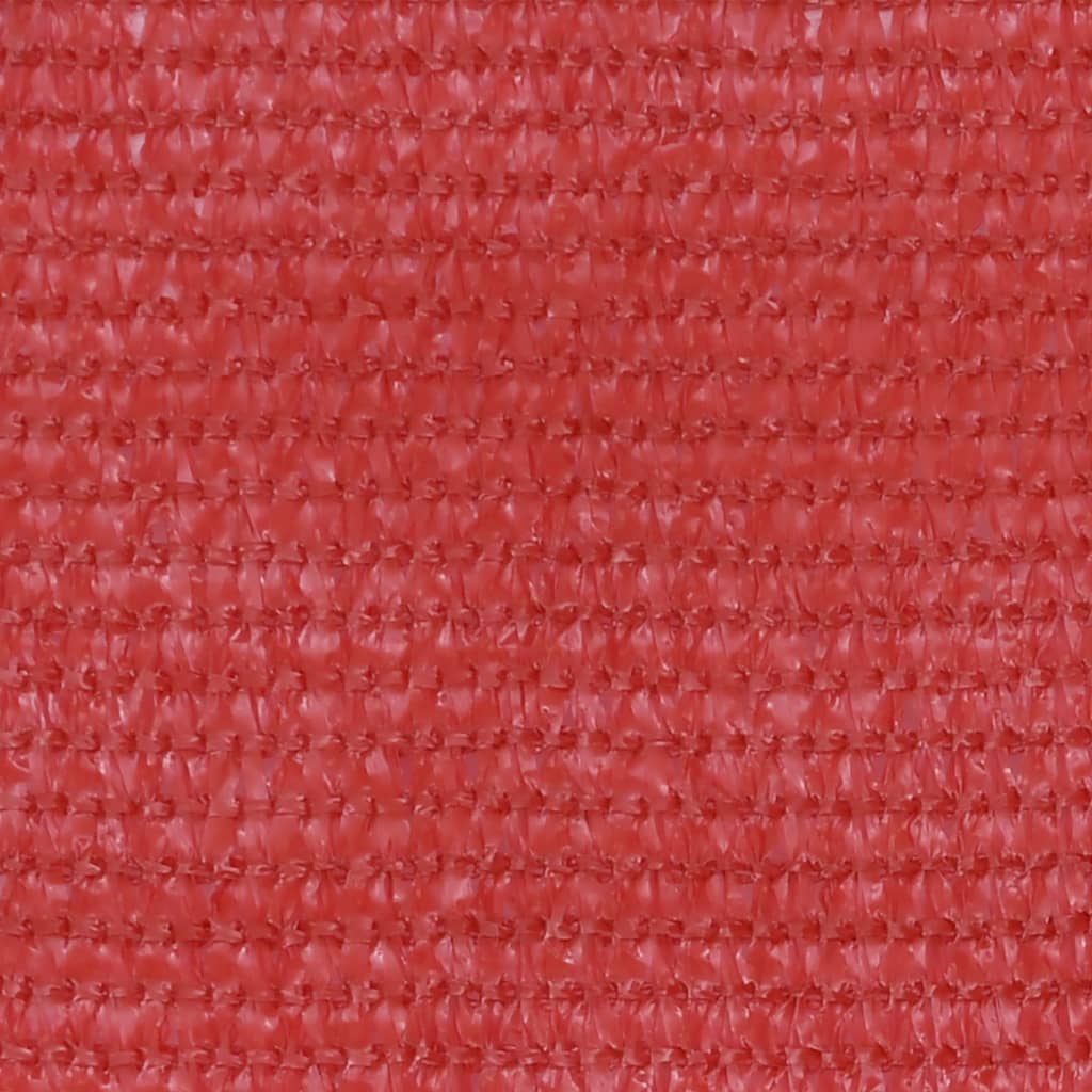 Balkonscherm Hdpe Rood 75 x 500 cm