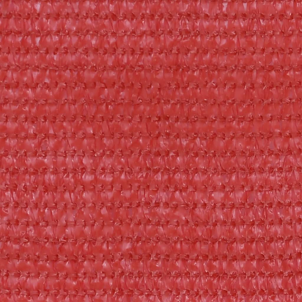 Balkonscherm Hdpe Rood 120 x 500 cm