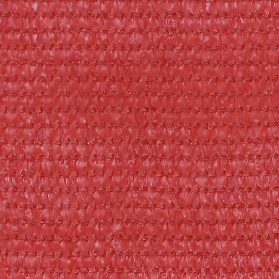 Balkonscherm Hdpe Rood 120 x 500 cm