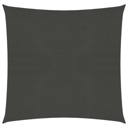 Zonnezeil 160 g/m² 4x4 m HDPE antracietkleurig 4 x 4 m Antraciet