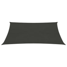 Zonnezeil 160 g/m² 2x2,5 m HDPE antracietkleurig 2.5 x 2 m
