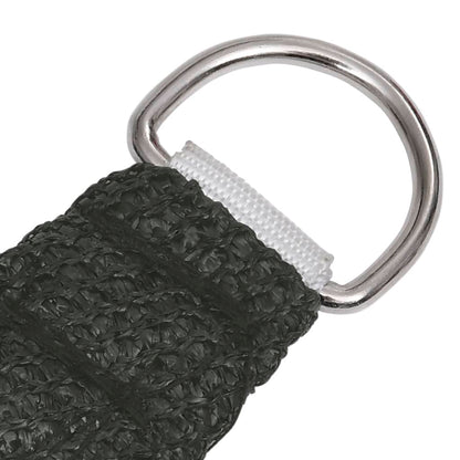 Zonnezeil 160 g/m² 5x8 m HDPE antracietkleurig 5 x 8 m