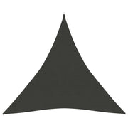Zonnezeil 4,5x4,5x4,5 m HDPE antraciet