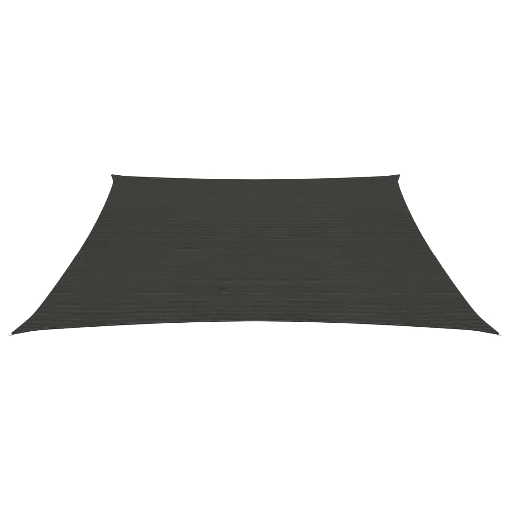 Zonnezeil 160 G/M² Hdpe Kleurig 4/5 x 3 m Antraciet