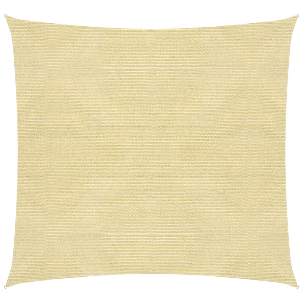 Zonnezeil 160 g/m² 3x3 m HDPE beige 3 x 3 m Beige
