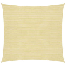 Zonnezeil 160 g/m² 3x3 m HDPE beige 3 x 3 m Beige