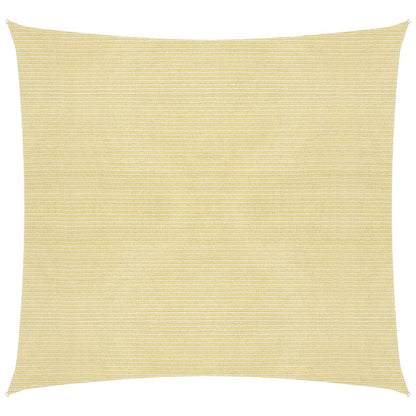 Zonnezeil 160 g/m² 3x3 m HDPE beige 3 x 3 m Beige