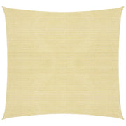 Zonnezeil 4x4 m HDPE beige