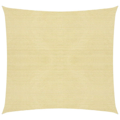 Zonnezeil 160 g/m² 4x4 m HDPE beige 4 x 4 m Beige