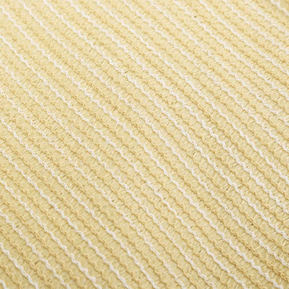 Zonnezeil 160 g/m² 4x4 m HDPE beige 4 x 4 m Beige
