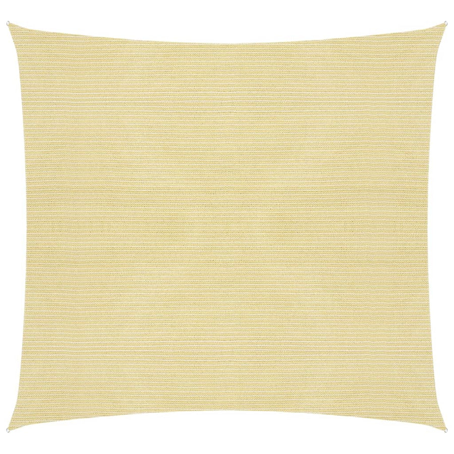 Zonnezeil 160 g/m² 5x5 m HDPE beige 5 x 5 m Beige