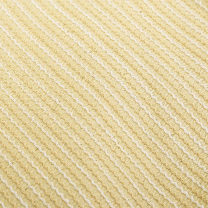 Zonnezeil 160 g/m² 6x6 m HDPE beige 6 x 6 m Beige