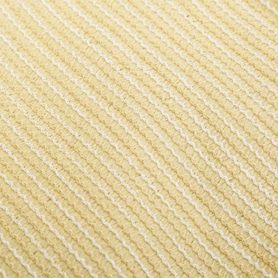 Zonnezeil 160 g/m² 6x6 m HDPE beige 6 x 6 m Beige