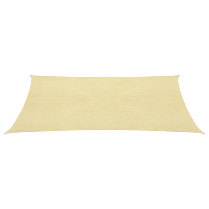 Zonnezeil 160 g/m² 2x2,5 m HDPE beige 2 x 2.5 m