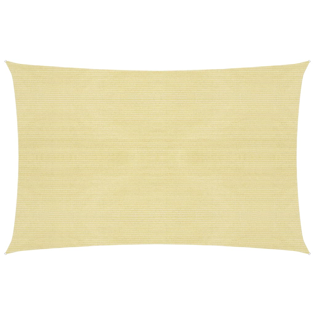 Zonnezeil 160 g/m² 2x3 m HDPE beige 2 x 3 m