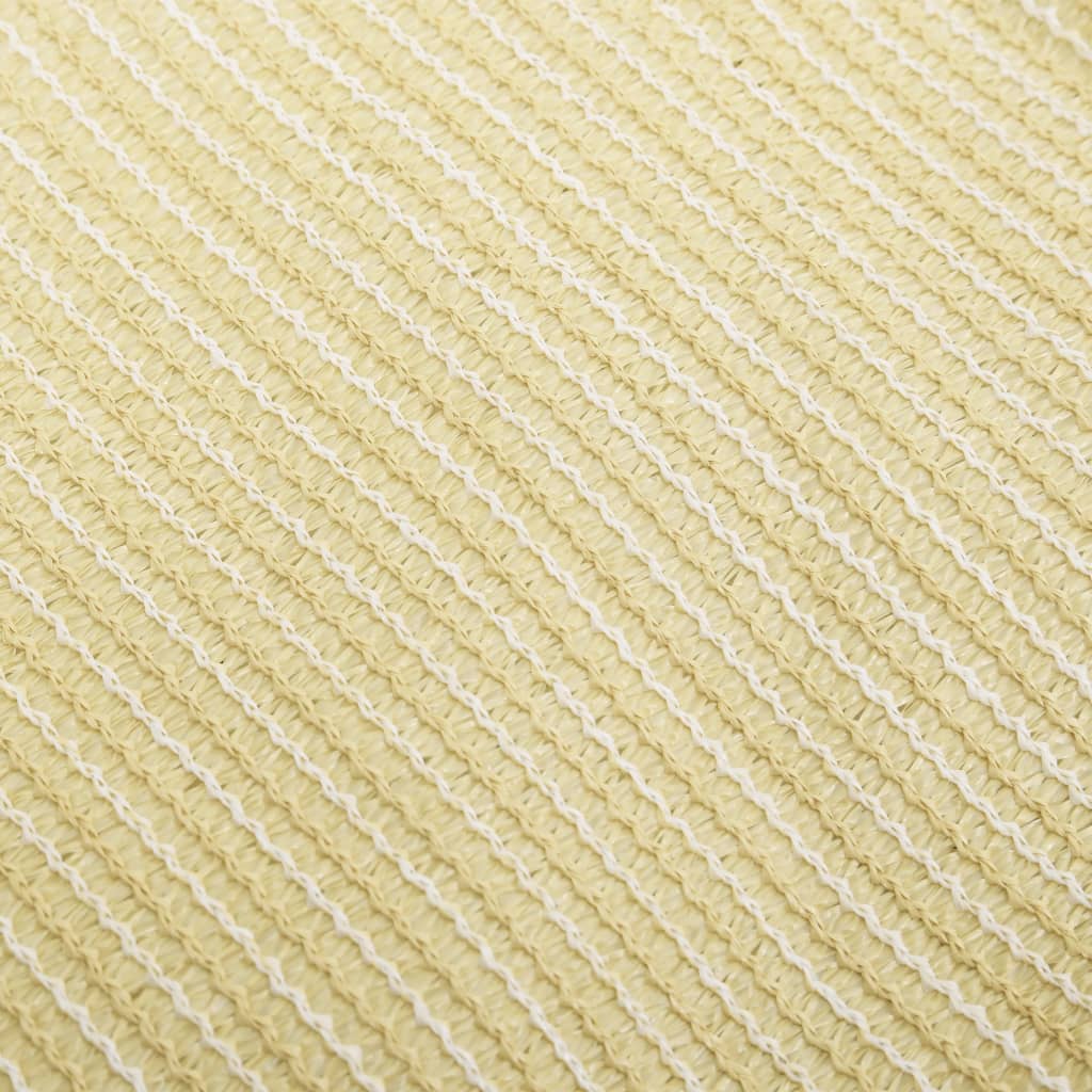 Zonnezeil 160 g/m² 2x3 m HDPE beige 2 x 3 m