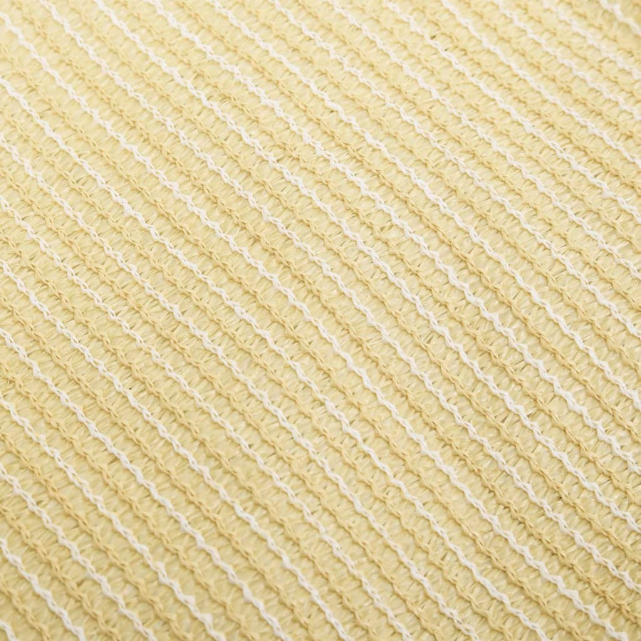 Zonnezeil 160 g/m² 2x3 m HDPE beige 2 x 3 m