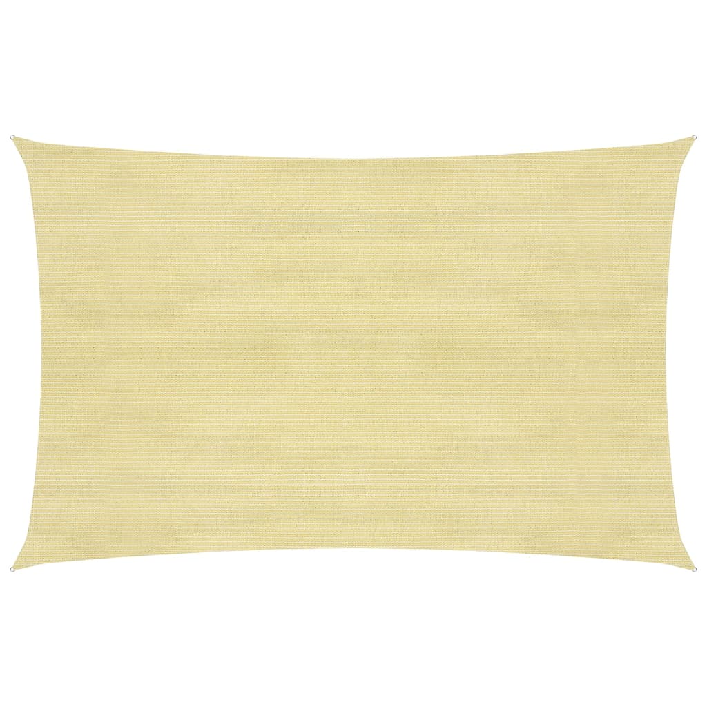 Zonnezeil 160 g/m² 2x3,5 m HDPE beige 2 x 3.5 m