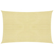 Zonnezeil 2x3,5 m HDPE beige