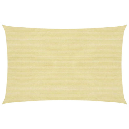 Zonnezeil 160 g/m² 2x3,5 m HDPE beige 2 x 3.5 m