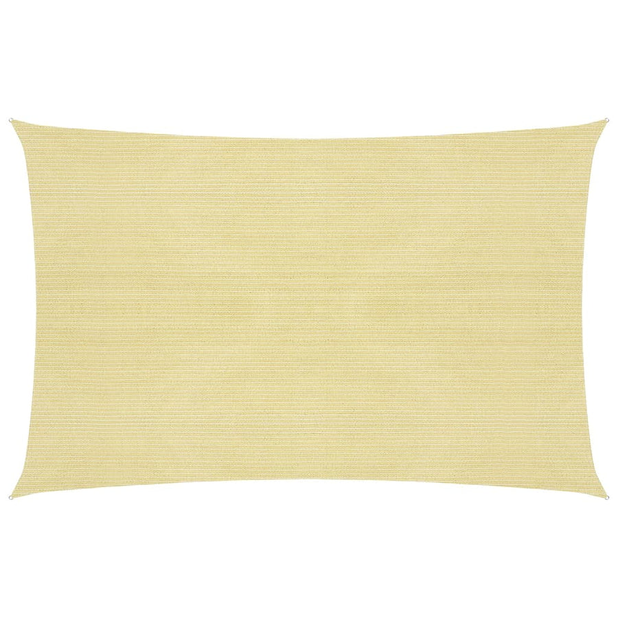 Zonnezeil 160 g/m² 2x3,5 m HDPE beige 2 x 3.5 m