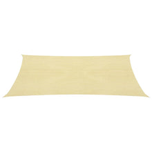 Zonnezeil 160 g/m² 2x3,5 m HDPE beige 2 x 3.5 m