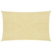 Zonnezeil 2x4,5 m HDPE beige