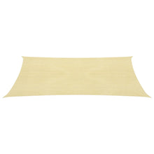Zonnezeil 160 g/m² 2x5 m HDPE beige 2 x 5 m