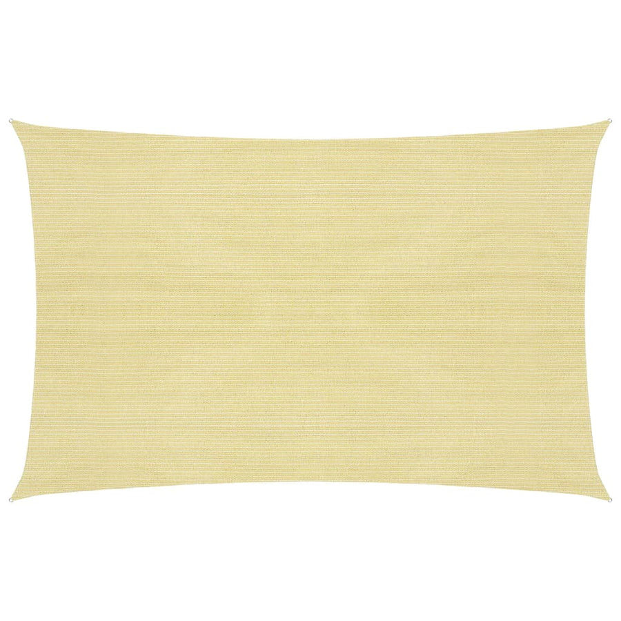 Zonnezeil 160 g/m² 2,5x4 m HDPE beige 2.5 x 4 m