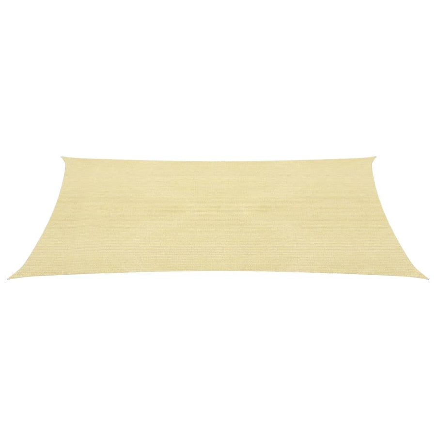 Zonnezeil 160 g/m² 2,5x4 m HDPE beige 2.5 x 4 m