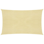 Zonnezeil 2,5x4,5 m HDPE beige